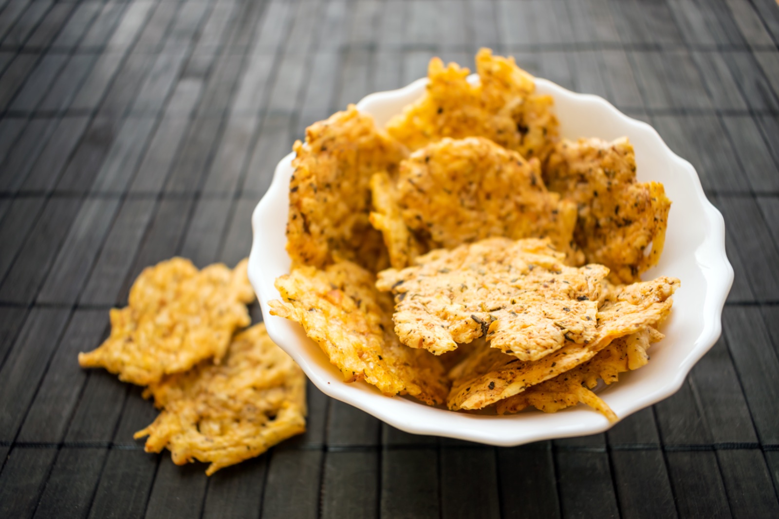 Cheddar Cheese Crisps