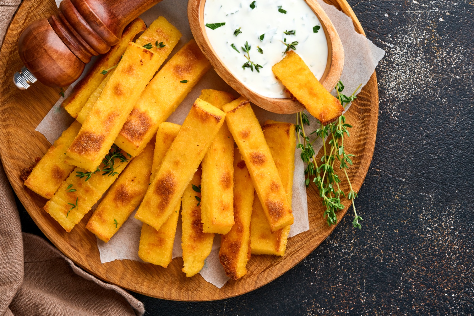 Crispy Polenta Fries