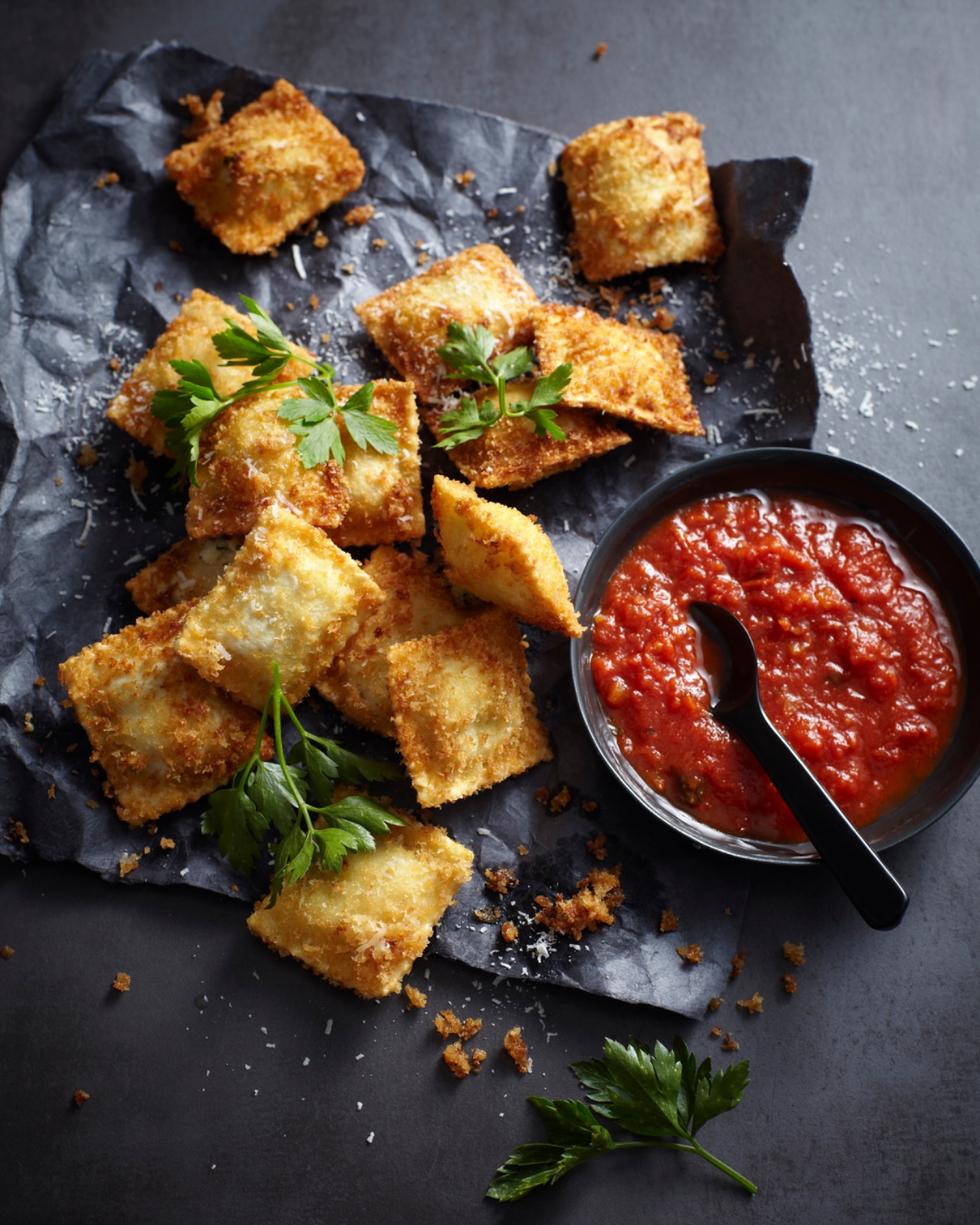 Frozen Toasted Ravioli